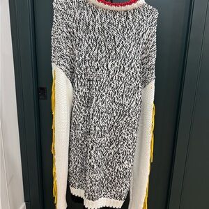 Joseph Monochrome Sweater with Yellow Details